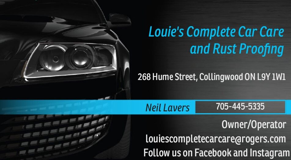 Louie's Complete Car Care & Rust Proofing